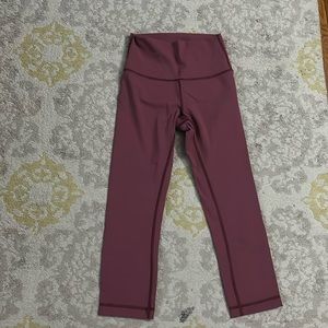 Lululemon wunder under capri’s